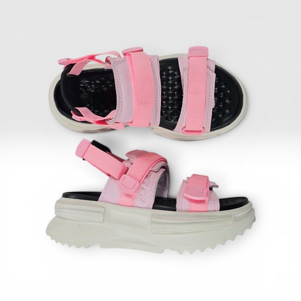 Converse Run Star Utility CX Women's 5 Sandals Pink Sugar Berry Jellyfish Jitter